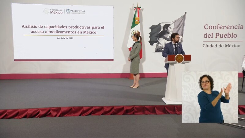 México va al rescate de su soberanía farmacéutica: CSP