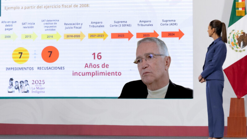 Ningún tribunal le ha dado la razón a Salinas Pliego: CSP