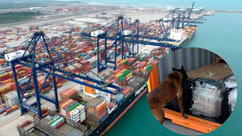 Incautan cargamento de cocaína en aduana de baja California, más de 200 kilogramos