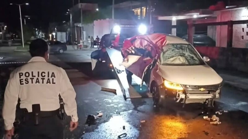 Muere en un accidente vial el subdirector de Tránsito de Cozumel