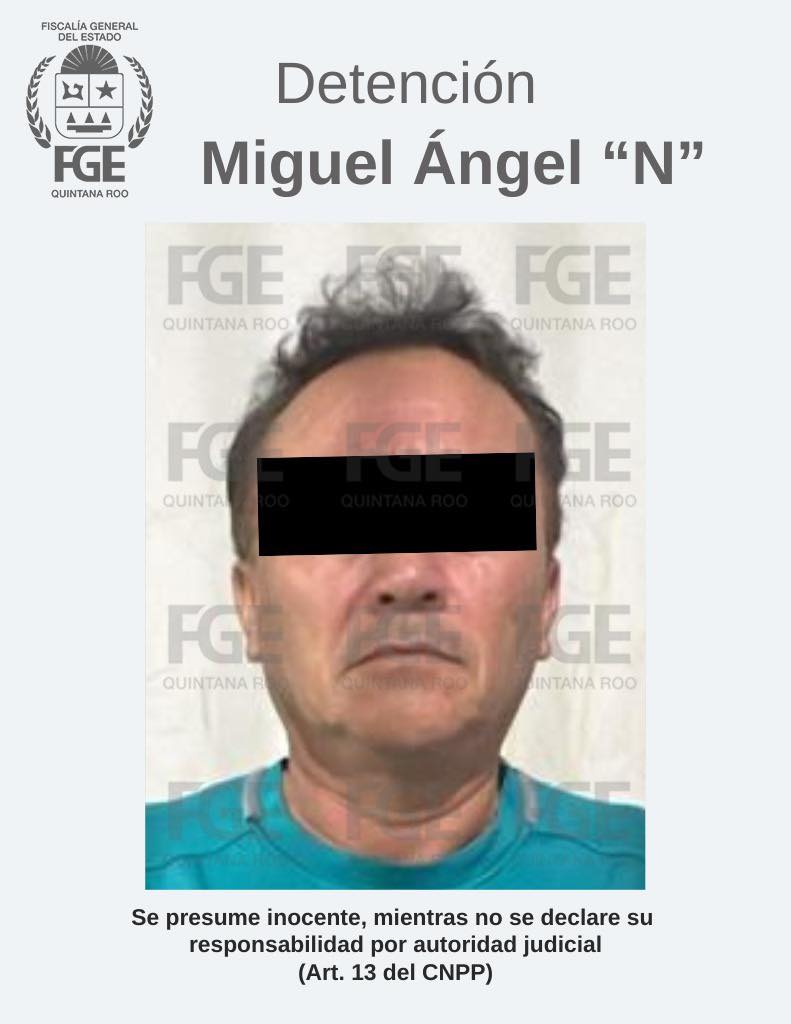 Aseguran droga y detienen a presunto narcomenudista en cateos en Playa del Carmen; cerca de uno de los inmuebles intervenidos se capturó a Miguel Ángel “N”.