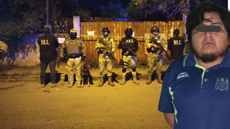 Decomisan droga durante un cateo en la colonia Elefante Grande en Mérida