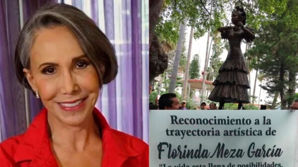 Convocan en redes sociales a retirar estatua de Florinda Meza