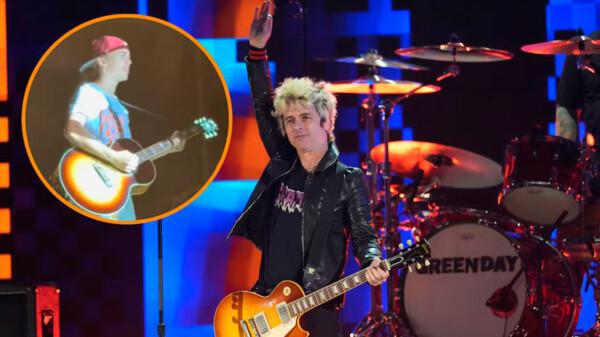 Green Day echa a fan del escenario tras confundir canción en pleno show