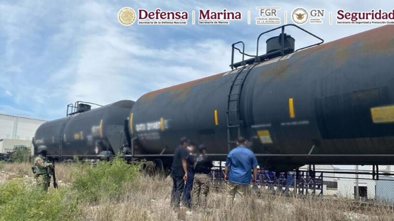 Realizan el mayor decomiso de ‘huachicol’ en el sexenio