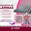 Gobierno Municipal lanza convocatoria del nuevo Programa de Láminas para apoyar a familias en situación de vulnerabilidad