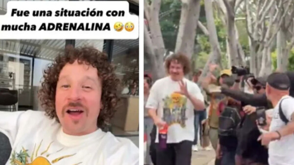 Luisito Comunica recibe insultos en marcha contra gentrificación