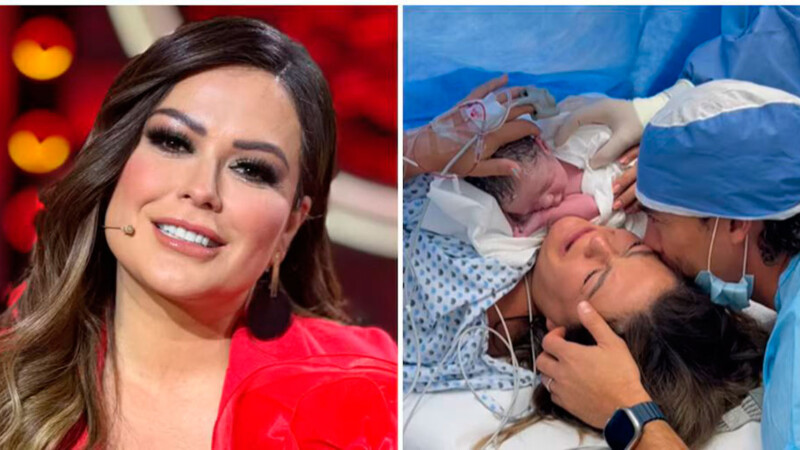 Mariana Echeverría comparte video inédito del nacimiento de su hijo Leo