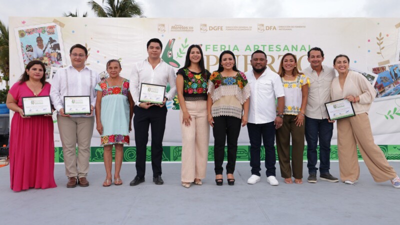 Inaugura Blanca Merari la feria artesanal “Puerto Mágico”