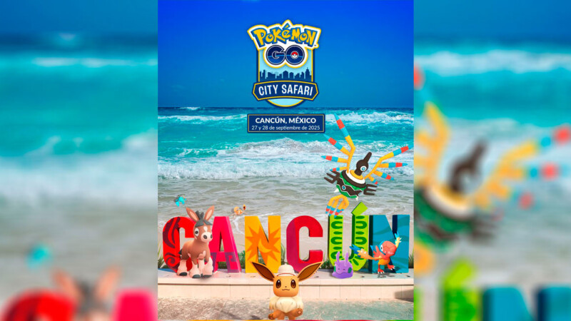Pokémon GO City Safari llegará a Cancún