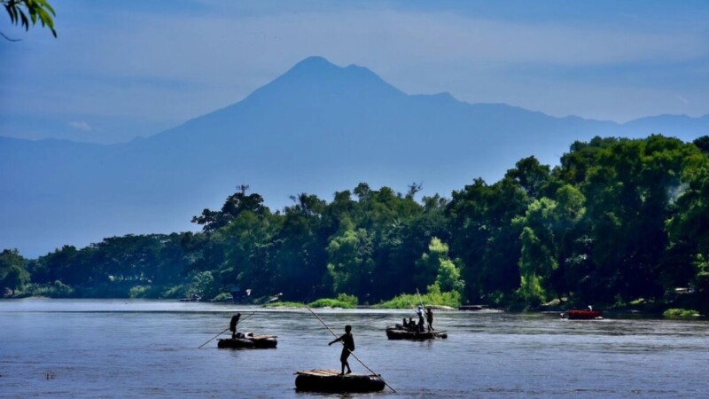Decrecen flujos de migrantes de los márgenes del Suchiate