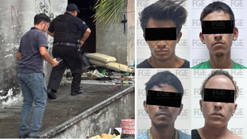 Capturan a responsables de calcinar a dos hombres en el antiguo Hospital General de Cancún