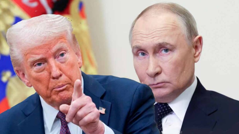 Amenaza Trump a Rusia con "misil" de aranceles al cien por ciento