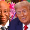 Ridículo de Trump al elogiar inglés de presidente de Liberia