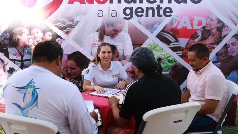 Gobierno de Isla Mujeres acerca soluciones a la gente con exitosa Audiencia Pública en la Salina Grande