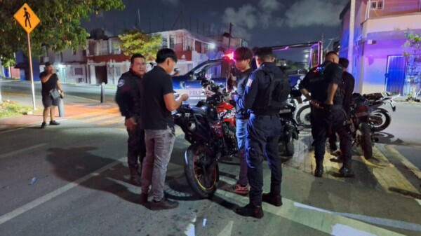 Recuperan motos robadas durante operativo en las rodadas en Cancún