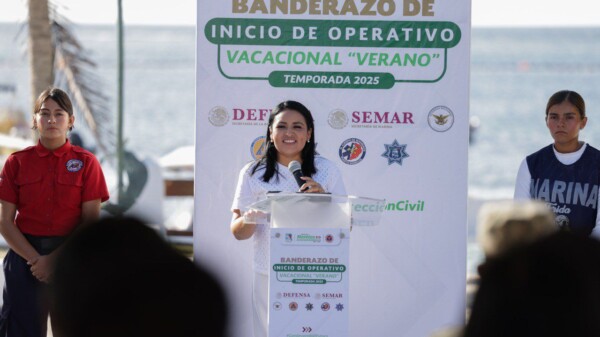 Da Blanca Merari banderazo al Operativo Vacacional Verano 2025