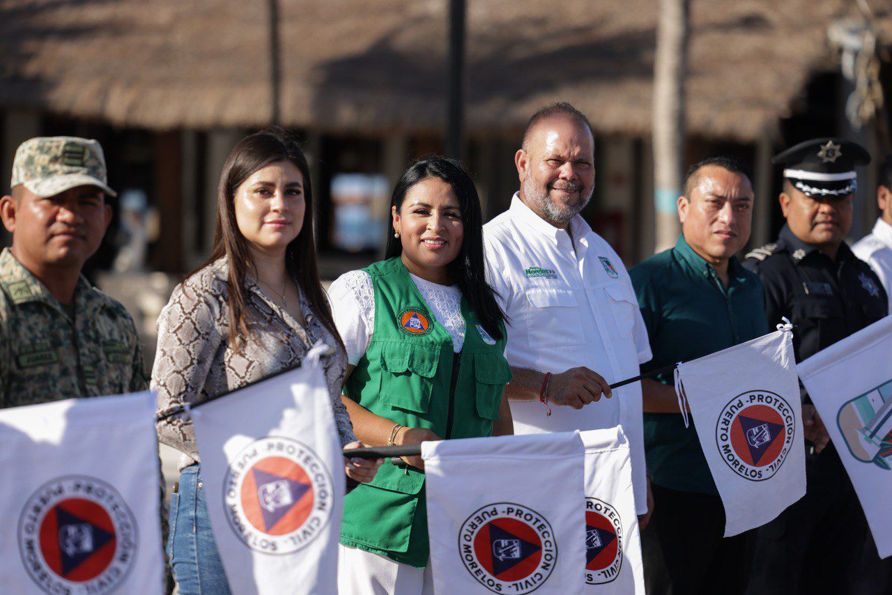 La presidenta municipal agradece a la Defensa, Semar, Guardia Nacional, Seguridad Ciudadana estatal y municipal, Geavig, Protección Civil de Quintana Roo y Puerto Morelos, Bomberos, Ángeles Verdes y servicio de ambulancias su compromiso para demostrar, una vez más, que este municipio es un destino turístico de excelencia, tranquilo y acogedor.