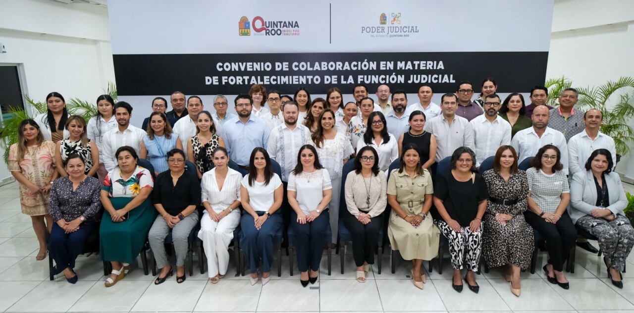 Con visión de futuro, Quintana Roo fortalece la profesionalización y cercanía de nuevas juzgadoras y juzgadores elegidos por el pueblo.