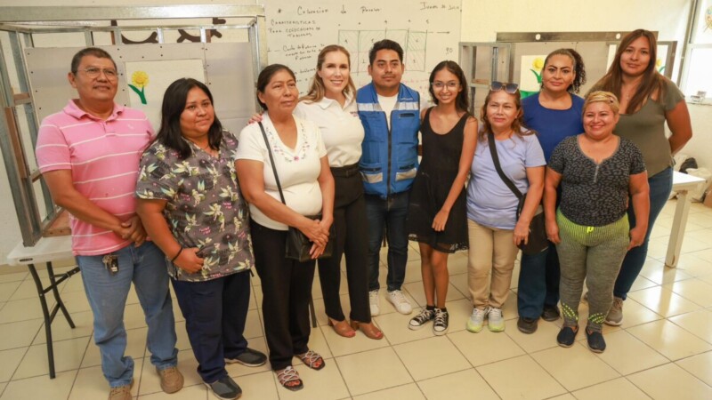 Atenea Gómez Ricalde impulsa capacitación en oficios no tradicionales para empoderar a las mujeres isleñas