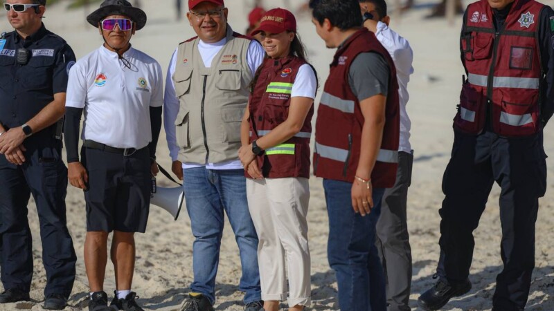 Cumplen guardavidas de Protección Civil de Cancún con evaluación