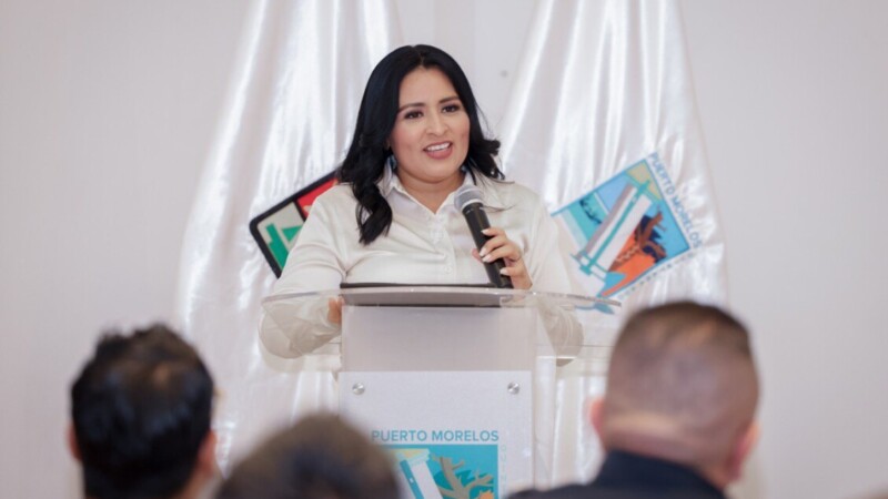 Trabajamos para hacer más eficiente la administración municipal de Puerto Morelos: Blanca Merari