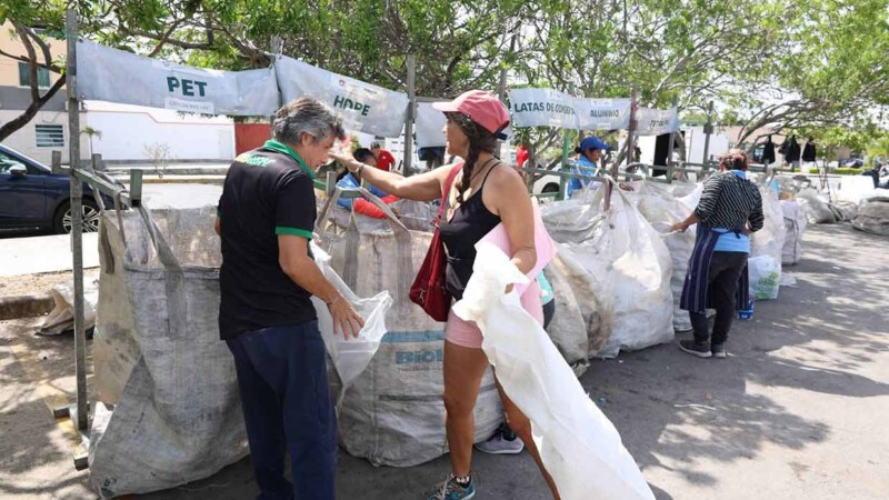 Continúa gobierno de BJ impulsando el reciclaje y respeto a los animales