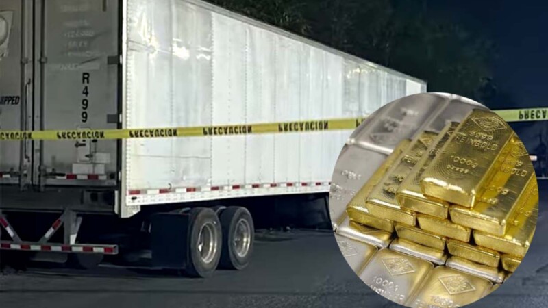 Comando armado perpetra millonario robo de 33 toneladas de oro y playa en Jalisco