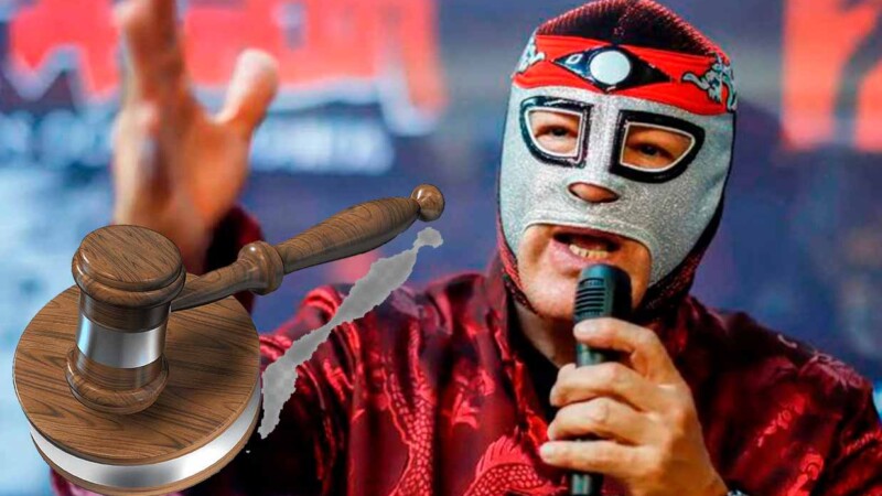 El luchador mexicano Octagón libra dura batalla por su legado contra la WWE y AAA