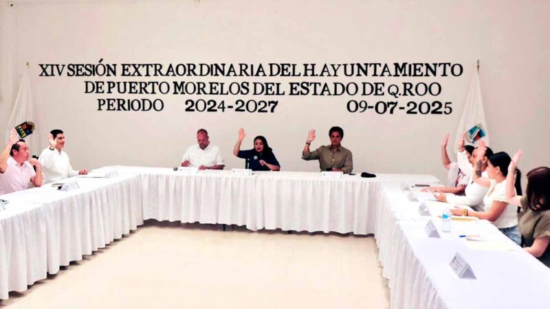 Aprueba cabildo de Puerto Morelos modificación al presupuesto de egresos 2025