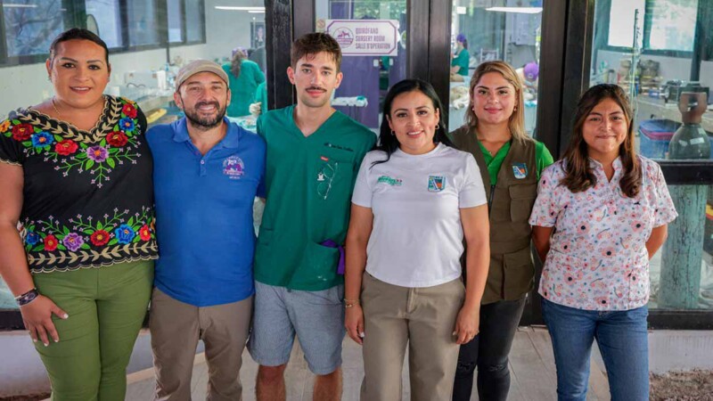 Impulsa Blanca Merari la campaña de esterilización canina y felina