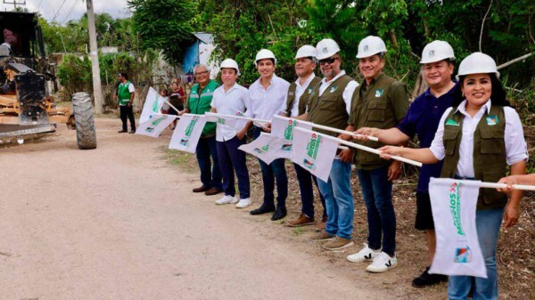 Blanca Merari hace justicia social a Leona Vicario con pavimentación, limpieza y construcción de pozos de absorción