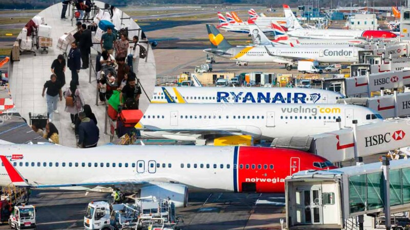 Caos aéreo generalizado en el Reino Unido por fallo técnico 