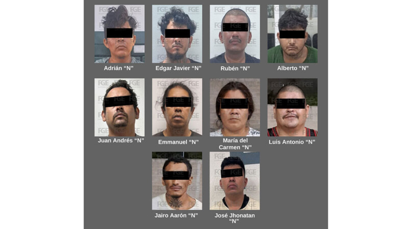 Vinculan a proceso a 10 personas por narcomenudeo en Cancún, Playa del Carmen y Tulum