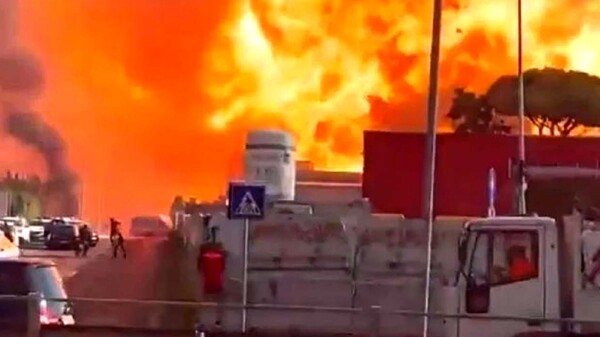 Explosión de gasolinera en Italia deja al menos 25 heridos