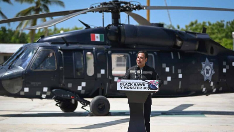 Gasta gobierno de Chiapas 20 MDD en helicóptero militar Black Hawk