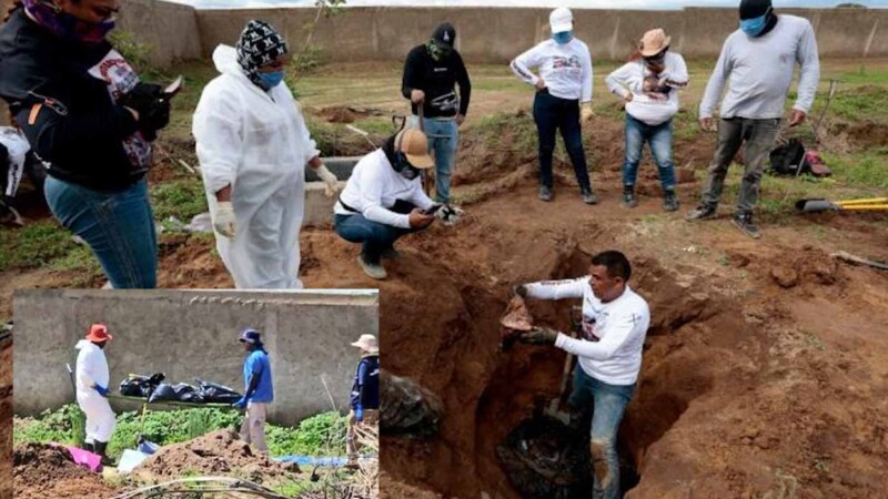 Descubren más de 220 bolsas con restos humanos en Jalisco