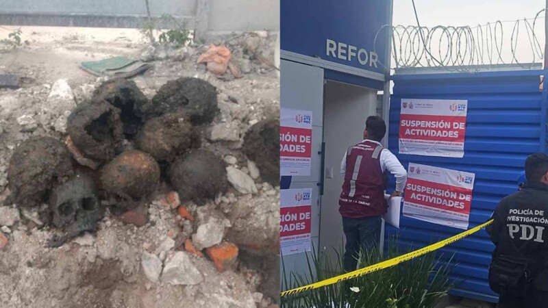 Encuentran supuesto panteón del siglo XVIII en CDMX durante excavación