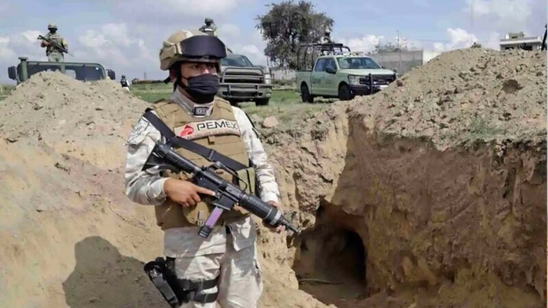 Desmantelan bodega de distribución de "huachicol" en poblado de Chiapas