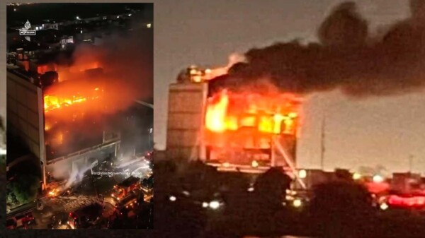Mega incendio en centro comercial de Iraq deja decenas de muertos