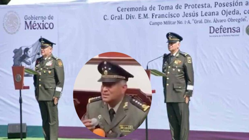 Nombran Comandante del Ejército Mexicano al general que declaró que la paz está en manos de los grupos criminales