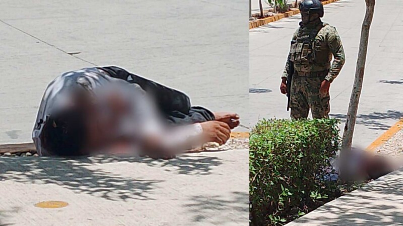 Propinan brutal golpiza a presunto ladrón en fraccionamienton de Cancún