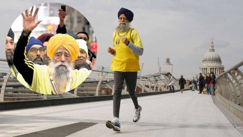 Atropellan y matan a centenario maratonista indio de 114 años