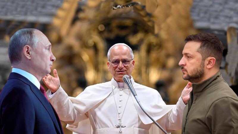 Ofrece el papa León XIV mediar en acuerdo de paz entre Ucrania y Rusia