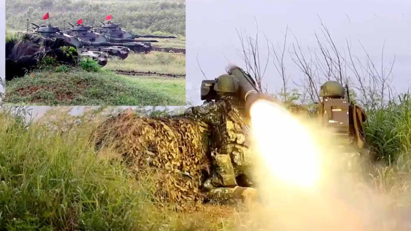 Taiwán se prepara ante amenaza creciente con simulacro de "asalto relámpago" chino