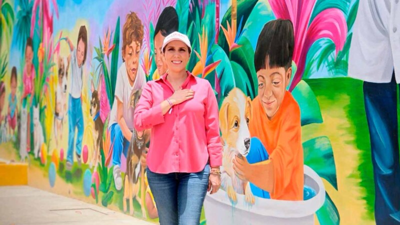 Atenea Gómez Ricalde supervisa los últimos detalles del nuevo Centro de Bienestar Animal