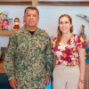Gobierno de Isla Mujeres fortalece coordinación con la 34 Zona Militar