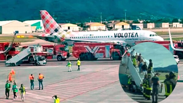 Turbina de avión "engulle" y mata a hombre en aeropuerto de Italia