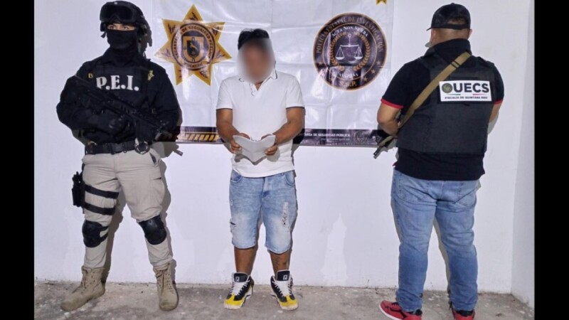 Capturan en Mérida a objetivo prioritario del Atlas Delictivo de Quintana Roo