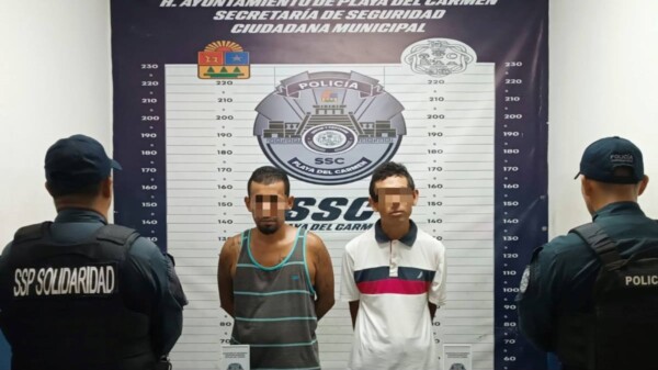 Detienen a dos por delitos contra la salud en Playa del Carmen